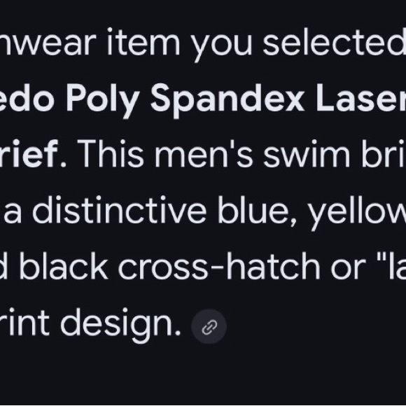 Speedo Men's Geometric Blue and Yellow Swim TRUNKS ONLY - Picture 9 of 16